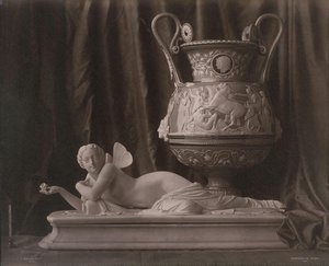 Vase Of Sèvres With Mythological Decoration And One Of The Four Lying Figures, Modeled After Klagmann — Louis-rémy Robert