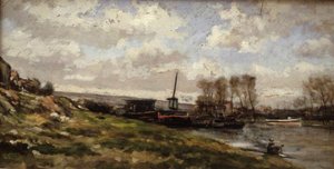 Village Et Bateaux — Jouanny Paul