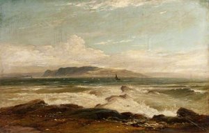 The Little Cumbrae From Corrie, Arran — James M Robert Greenlees