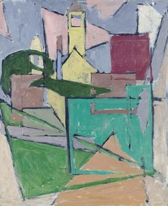 Sketch-church Tower — Stuart Davis