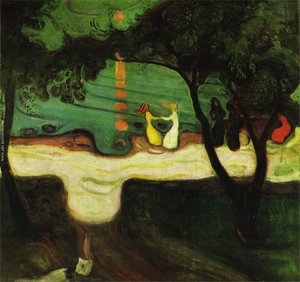 Dance On The Beach — Edvard Munch