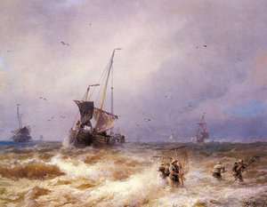 Fishing Scenes No. 2 — Herman Herzog