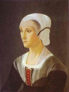 Portrait Of Lucrezia Tornabuoni — Domenico Ghirlandaio, Early Renaissance