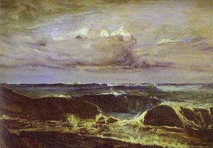 Blue And Silver, The Blue Wave, Biarritz — James Abbott Mcneill Whistler