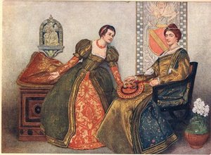 Portia And Nerissa — James Dromgole Linton