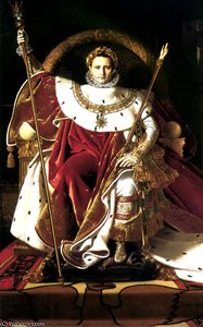 Napoleon Throne — Jean-auguste-dominique Ingres