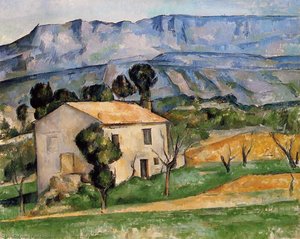 Houses In Provence, Near Gardanne — Paul Cézanne, Post-impressionism
