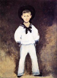 Portrait Of Henry Bernstein As A Child — Édouard Manet, Impressionism
