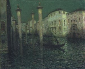 Grand Canal In Venice — Henri Le Sidaner