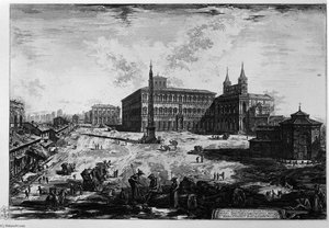 View Of The Basilica Of St. John Lateran — Giovanni Battista Piranesi
