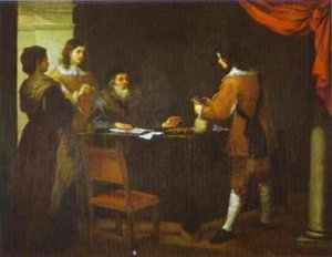 The Prodigal Son Receiving His Portion Of Inheritance — Bartolomé Esteban Murillo