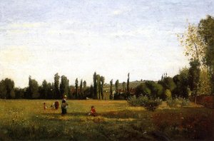 La Varenne-saint-hilaire, View From Champigny — Camille Pissarro