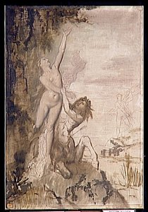 Enlèvement De Déjanire — Gustave Moreau