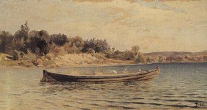 A Boat — Vasily Dmitrievich Polenov