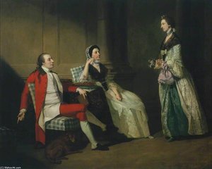 George Thompson, His Wife And His Sister-in-law
