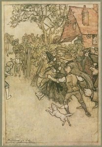 The Spectre Of Tappington — Arthur Rackham