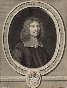 Portrait Of Denis Marin — Robert Nanteuil