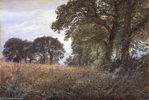 Tennysons Farm, Farmington, Isle Of Wight — William Trost Richards