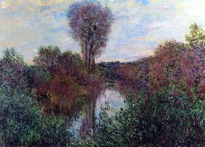 Small Branch Of The Seine — Claude Monet, Impressionism