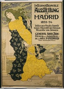 Poster Advertising 'internationale Austellung