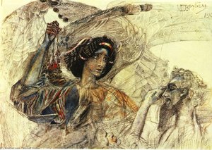 The Six Winged Seraph — Mikhail Vrubel, Symbolism