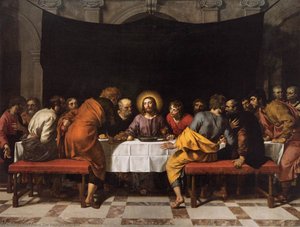 The Last Supper — Frans The Younger Pourbus, Baroque