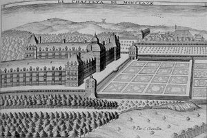 Chateau De Montceaux Au Debut Du Xviie Siecle — Claude Chastillon