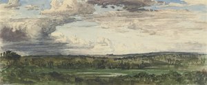 An Expansive Wooded Landscape — William Wyld