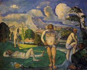 Bathers At Rest — Paul Cézanne, Post-impressionism
