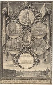 The Reception Of Louis Xiv At The Hôtel De Ville On The Occasion Of His Recovery, January 30, (1687) — Sébastien I Le Clerc