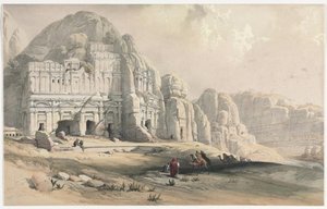 Petra, Eastern End Of The Valley — David Roberts
