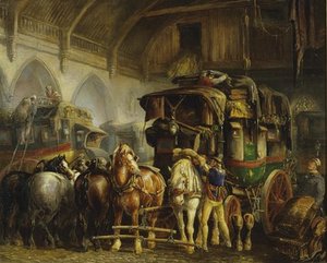 A Paris Diligence — Charles Cooper Henderson