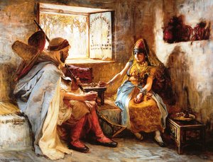 The Game Of Chance — Frederick Arthur Bridgman