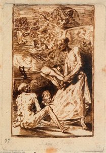 Sopla 2 — Francisco José De Goya Y Lucientes, Romanticism