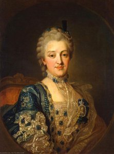 Portrait Of Natalia Alexandrovna Repnina — Per The Elder Krafft, Rococo