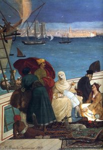 Marseilles, Gate To The Orient (detail) — Pierre Cécile Puvis De Chavannes
