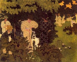 The Croquet Party — Pierre Bonnard