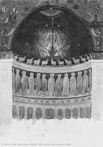Apse Mosaic, San Clemente, Rome — John Singer Sargent