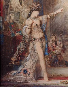 The Apparition (detail) — Gustave Moreau