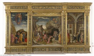 Triptic — Andrea Mantegna