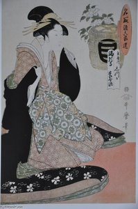 One Out Of A Series Of Six — Kitagawa Utamaro