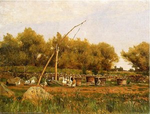 No Water In The Well — Thomas Worthington Whittredge