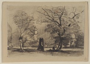 Landscape With Trees — David Cox