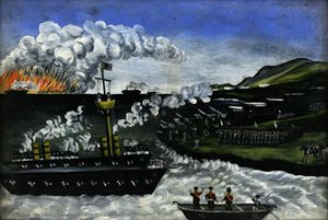The Russian-japanese War — Niko Pirosmani