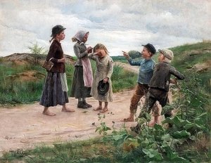 Teasing Children — Fanny Brate