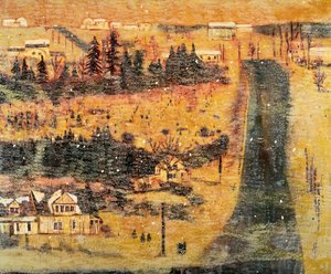 Hill Houses — Peter Doig