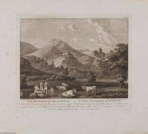 Vue du Village de Licenzo (no. VI)