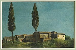 A LA VILLA FARNESE LES DEUX PEUPLIERS