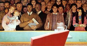 The Right To Know — Norman Rockwell