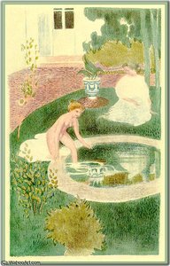 Reflection In A Fountain — Denis Maurice
